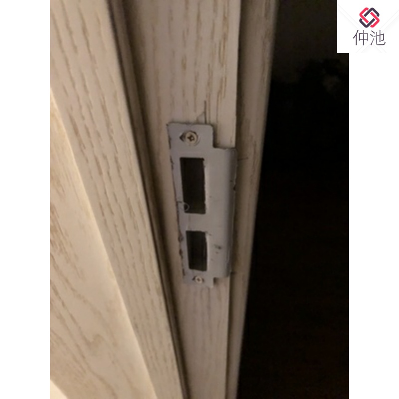 定制铁片锁边各类门锁扣板门框扣片门盖片导向片防盗门房门
