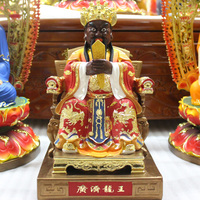 逸少工坊中国唐卡装饰画彩绘佛教菩萨客厅玄关
