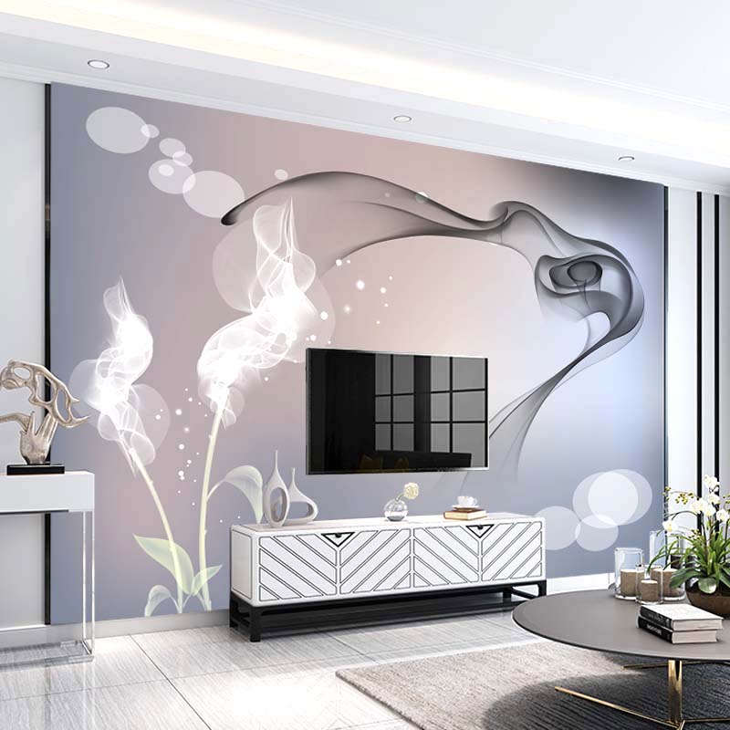 电视背景墙壁纸8d立体现代简约壁画客厅装饰影视墙纸2020大气墙布