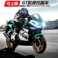 仿川崎趴赛款翼虎摩托车极速R8大跑车翼虎街