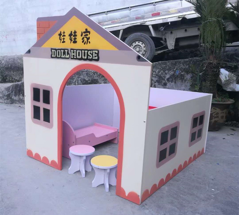 儿童游戏屋帐篷幼儿园室内娃娃家过家家玩具塑料小屋小房子玩具屋