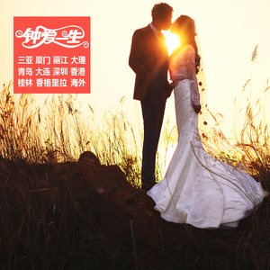 钟爱一生婚纱摄影三亚厦门丽江大理桂林香格里拉海景拍婚纱照团购婚纱摄影