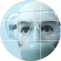 硅胶劳保灰尘透气打磨-防尘口罩粉尘工业车间