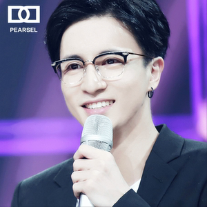 薛之谦同款眼镜复古半 薛之谦同款克罗心眼镜